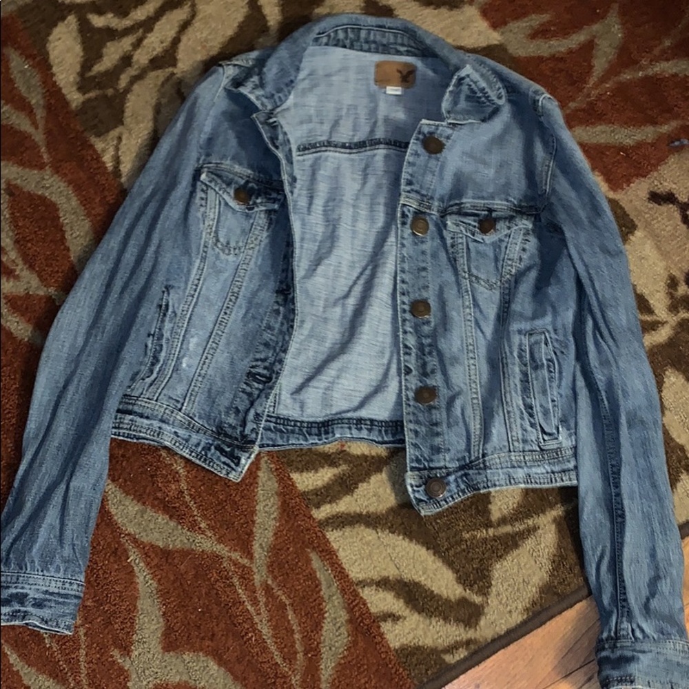 America Eagle Jean Jacket